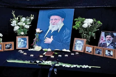 مراسم وداع با آقای شهید