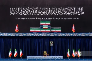 مراسم وداع با آقای شهید